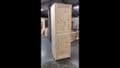 Traditional Style Pine 675mm Wide Washer & Dryer Kitchen Larder Unit