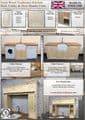 Traditional Style Pine 800mm Wide Kitchen Larder Unit With Drawers (Made as base unit & larder top)