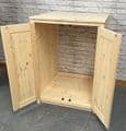 Traditional Style Pine Appliance Housing Unit