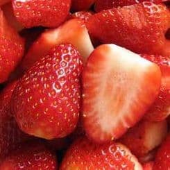 FRAISE CHLOE (Fragaria vesca) beaux fruits savoureux  !