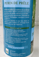 PURIN de PRELES 1 LITRE stimulant naturel bio