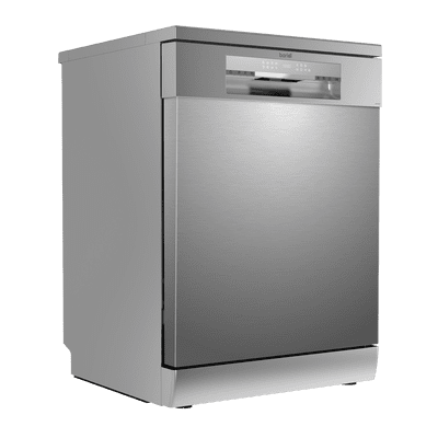 Baridi DH167 Freestanding Dishwasher With LED Display Silver