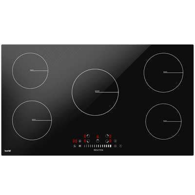 Baridi DH180 Built-In Induction Hob with 5 Cooking Zones, 9300W
