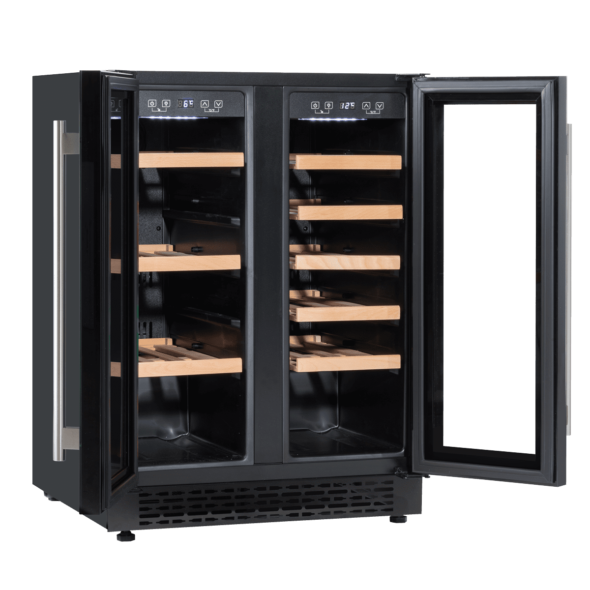 Baridi DH96 Dual Zone Wine Cooler and Drinks Fridge 40 Bottle/120 Can