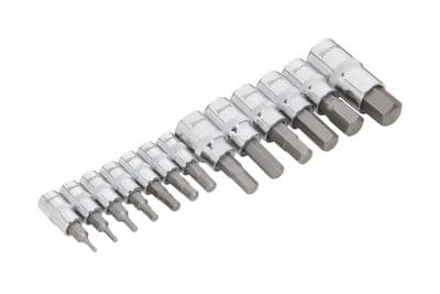 Blue Spot 01492 Hex Bit Sockets 13 Piece Set 2-14mm