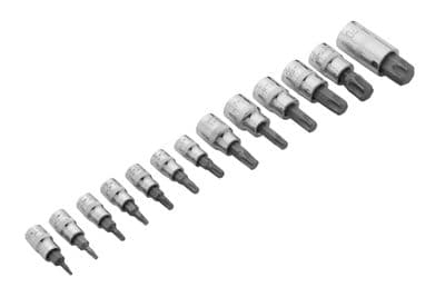 Blue Spot 01503 Torx Bit Socket Set T8-T60 13 Piece