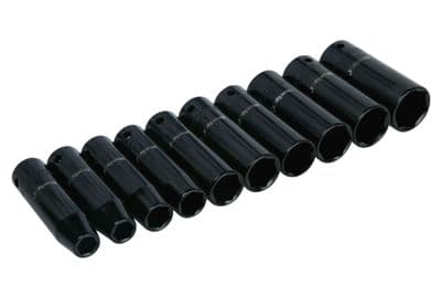 Blue Spot 01536 Metric Deep Impact Sockets 10-24mm 10 Piece 1/2D