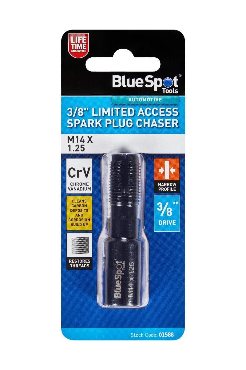 Blue Spot 01588 Limited Access Spark Plug Chaser M14 X 1 25