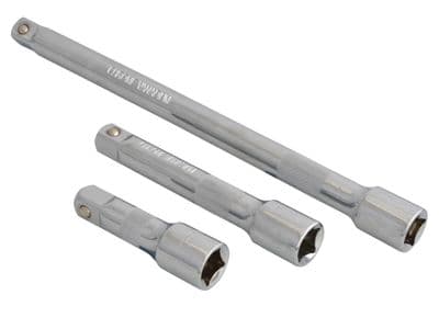 Blue Spot 02070 Extension Bar Set 3 Piece 1/2D Chrome Vanadium