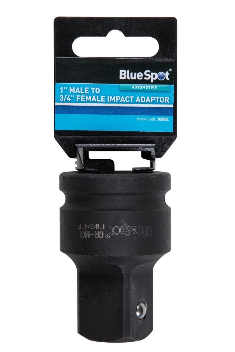 Blue Spot 02081 Impact Adaptor 3/4 Female to 1 Male