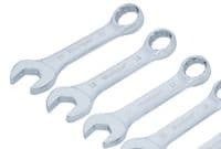 Bluespot 10 Piece Stubby Combination Wrench Set - 10-19mm Chrome Vanadium, For Tight Spaces - View #13