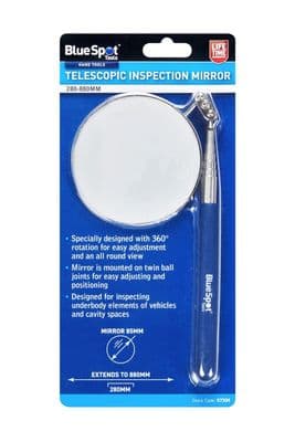 Blue Spot 07304 Inspection Mirror Telescopic 280-880mm