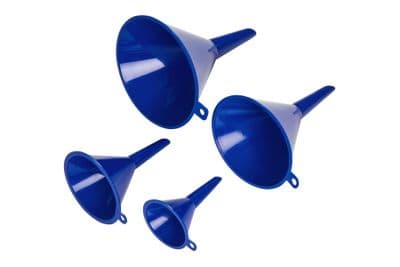 Blue Spot 07897 Funnel 4 Piece Set ABS Plastic