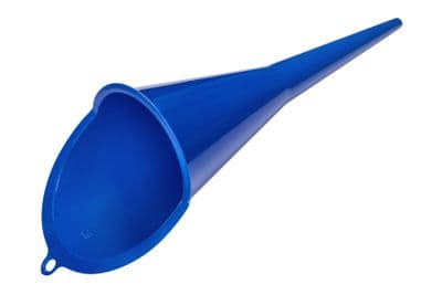 Blue Spot 07899 Long Neck Wide Plastic Funnel 465mm x 130mm