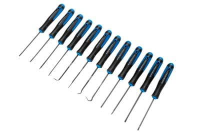 Blue Spot 07917 Precision Screwdriver and Pick Set 12 Piece