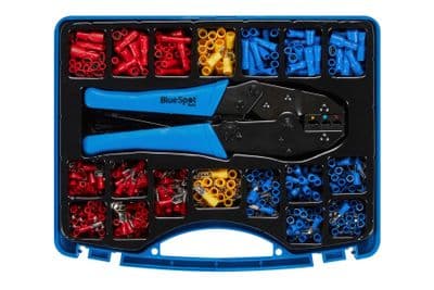 Blue Spot 08808 Terminal And Crimper Kit 552 Piece