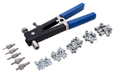 Blue Spot 09106 Nut Riveter Kit M3-M8 86 Piece