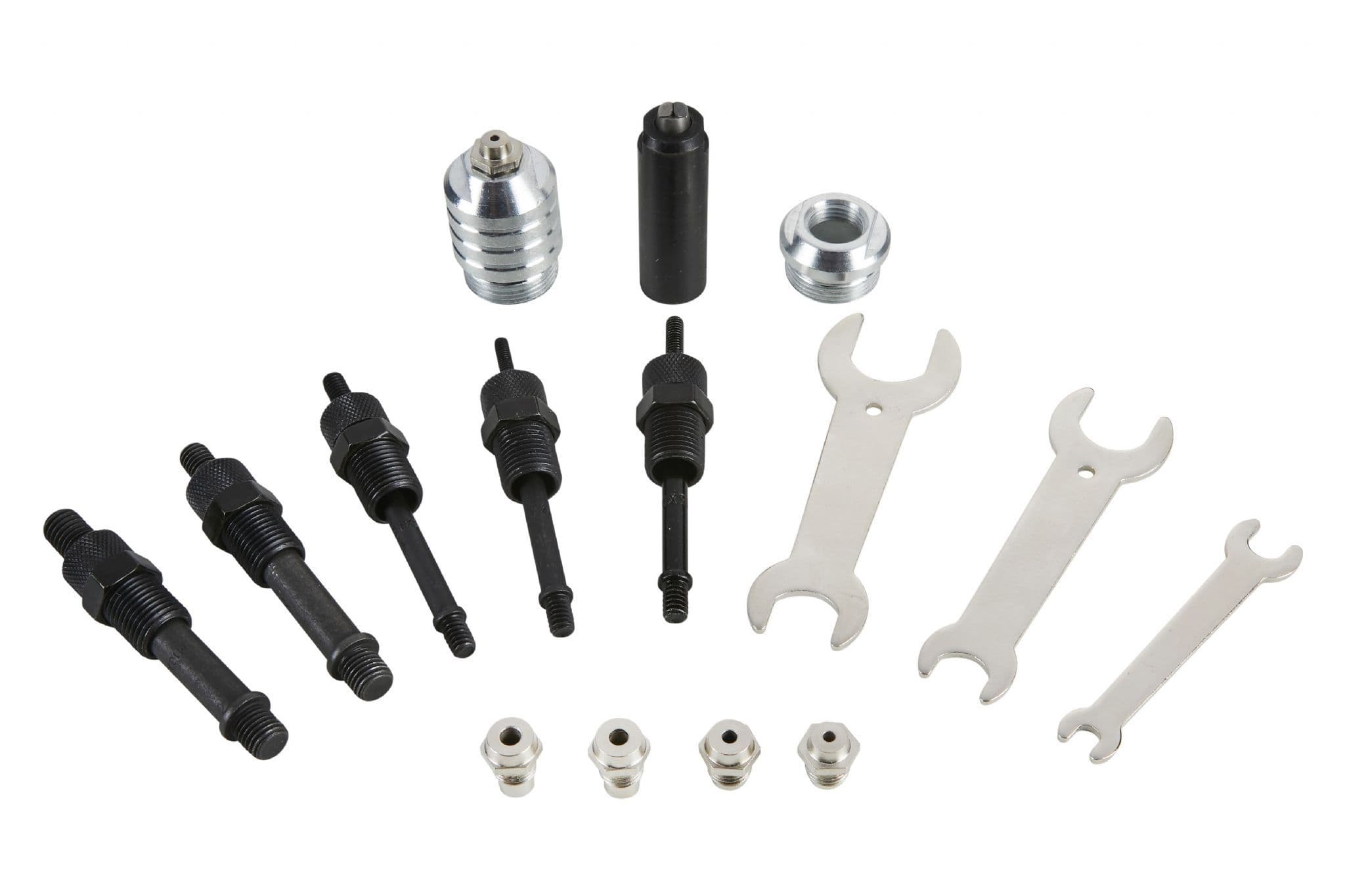 Blue Spot 09108 Long Arm Rivet 3 2-6 4 and Nut Riveter M4-M10 Set