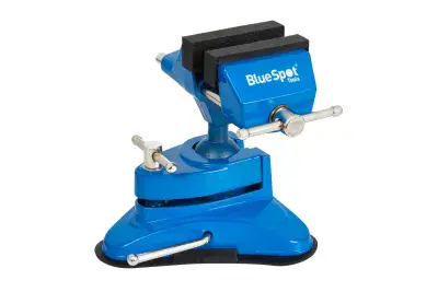 Blue Spot 10012 360º Rotating Lockable Vacuum Base Table Vice 70mm (2 3/4
