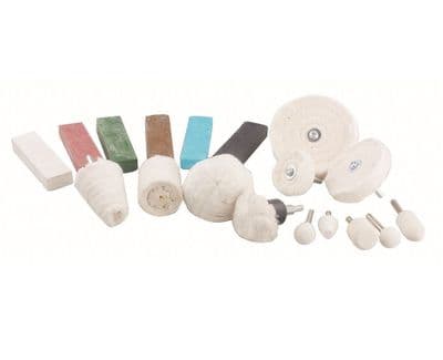 Blue Spot 19011 Polishing Kit 18 Piece