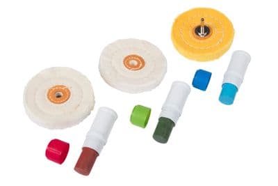 Blue Spot 19024 Cleaning and Polishing Kit 7 Piece