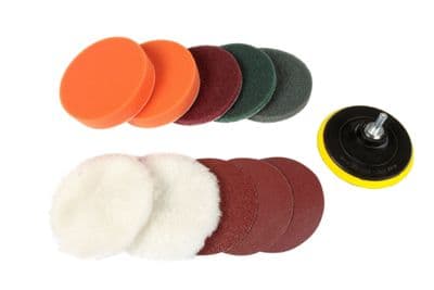 Blue Spot 19034 Buffing And Sanding Kit 12 Piece