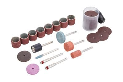Blue Spot 19079 Grinding, Sanding & Cutting Rotary Tool Accessories 53 Piece Set