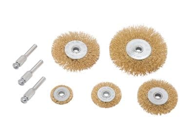 Blue Spot 19212 Wire Wheel Set 5 Piece