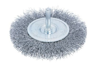 Blue Spot 19213 Flat Wire Wheel Brush 100mm