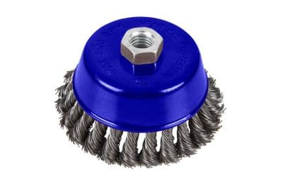 Blue Spot 19216 Twist Knot Wire Cup Brush 100mm M14 x 2