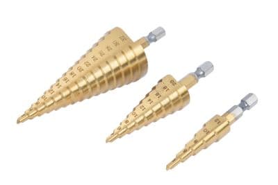 Blue Spot 20501 Hex Shank HSS Step Drill Set 4 - 32mm 3 Piece