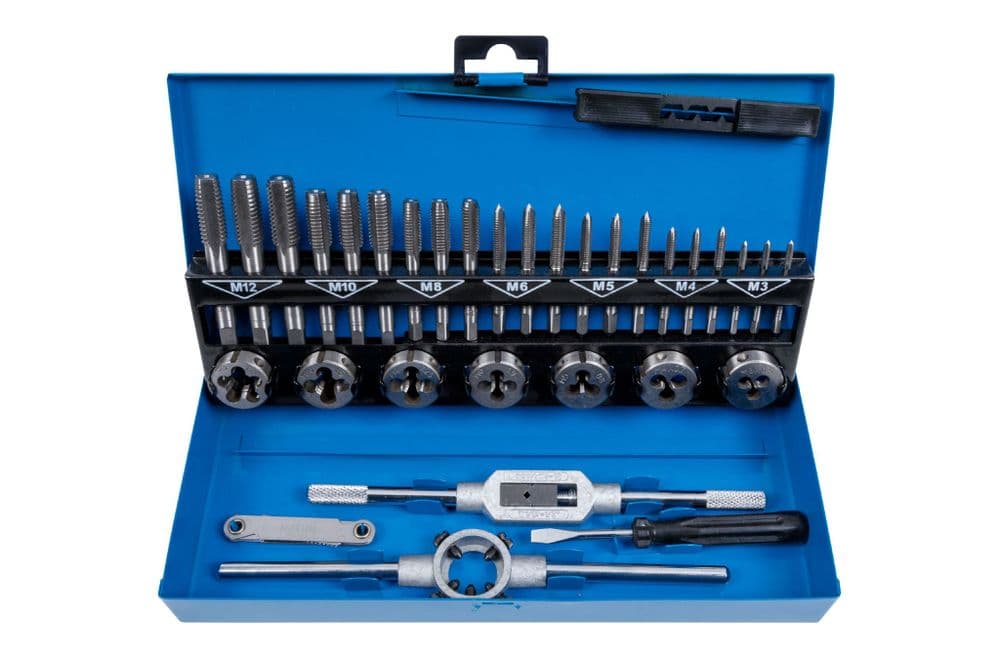 Blue Spot 22301 Metric Tap And Die Set 32 Piece