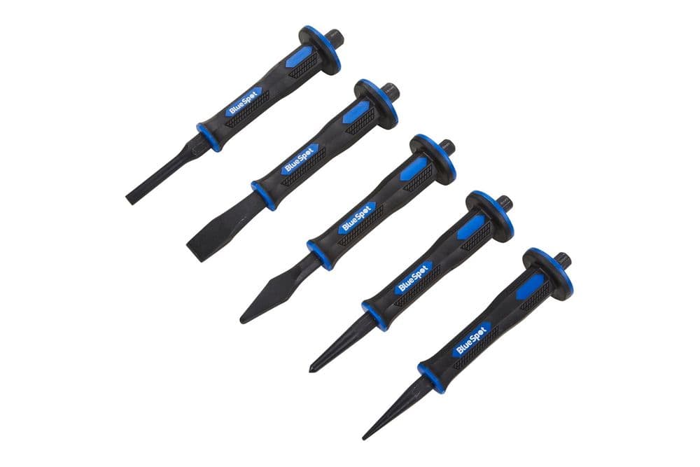 Blue Spot 22448 5 Piece Punch and Chisel Set in EVA Foam