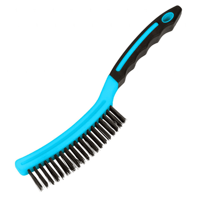 Blue Spot 22507 Long Handle Soft Grip Wire Brush