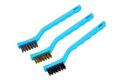 Blue Spot 22509 Wire Brush Set 200mm 3 Piece