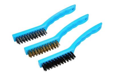 Blue Spot 22511 3 Piece Wire Brush Set 215mm (8.5