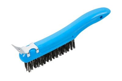 Blue Spot 22523 Plastic Wire Brush & Scraper