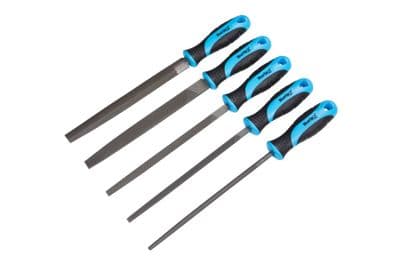 Blue Spot 22654 Soft Grip File Set 200mm 5 Piece