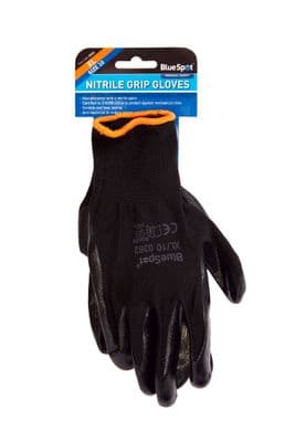Blue Spot 23012 Nitrile Grip Gloves (XL)
