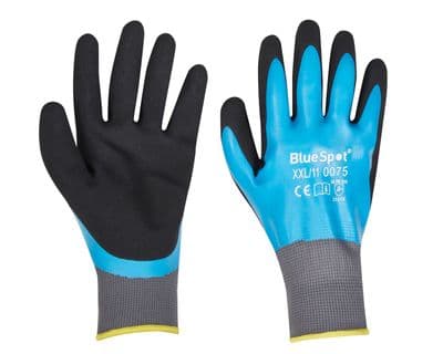 Blue Spot 23022 Latex Water Resistant Gloves (XXL)