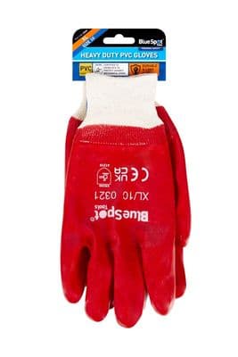 Blue Spot 23034 Heavy Duty PVC Gloves (XL)
