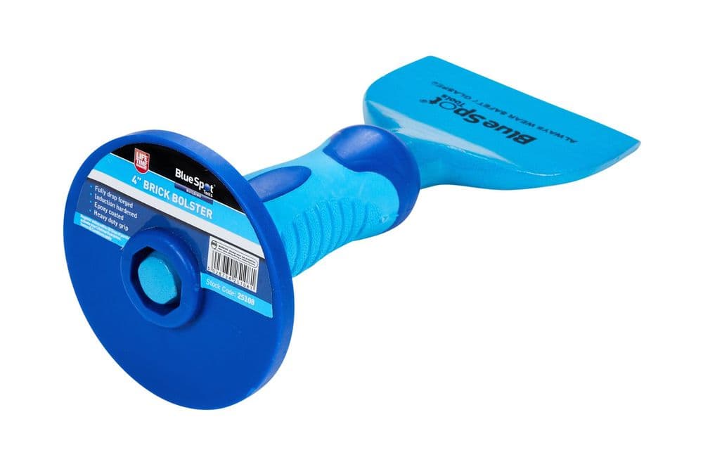 Blue Spot 25108 Induction Hardened Brick Bolster 100mm 4