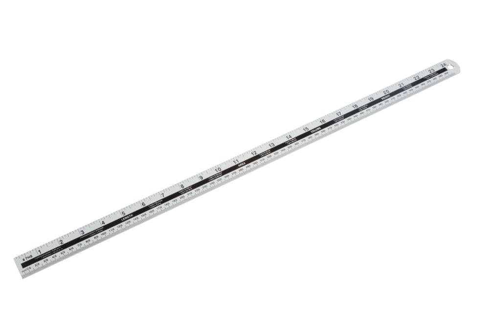 Blue Spot 33934 Aluminium Ruler 600mm