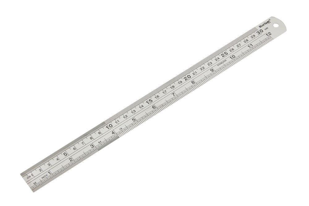 Blue Spot 33942 Stainless Steel Ruler 300mm 12