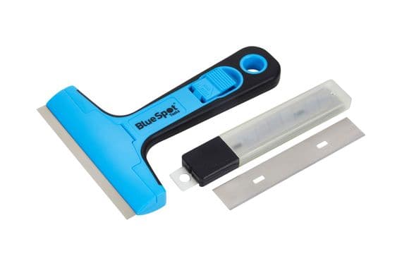 Blue Point Razorblade Scraper Blue Spot 36126 100mm Quick Blade Change Scraper