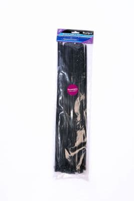 Blue Spot 40056 Black Cable Ties 50 Piece 7.5mm x 450mm