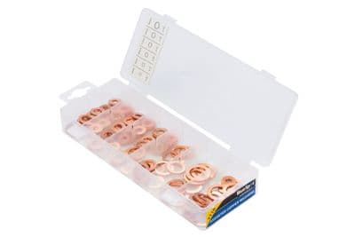 Blue Spot 40506 110 Piece Assorted Copper Washer Set