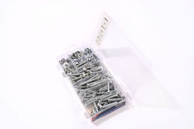 Blue Spot 40584 Assorted Nut, Bolt and Washer Set 300 Piece