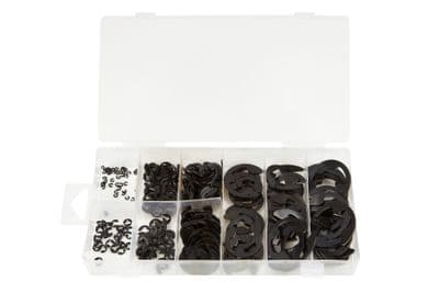 Blue Spot 40636 Assorted E Clip Set 300 Piece