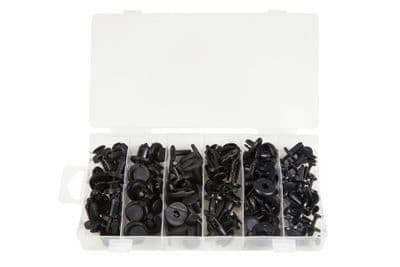 Blue Spot 40648 Assorted Push Pin Clips 72 Piece